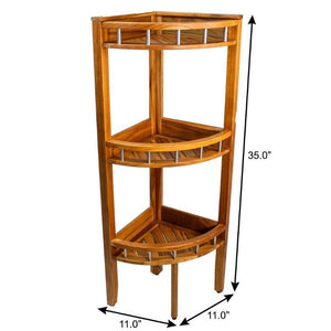 I Need to Create a Common Title for Solid Wood Bathroom Shelves That: