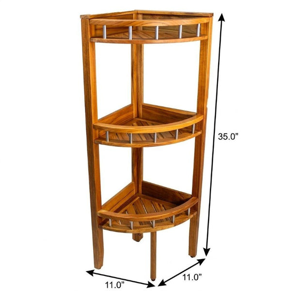 I Need to Create a Common Title for Solid Wood Bathroom Shelves That: