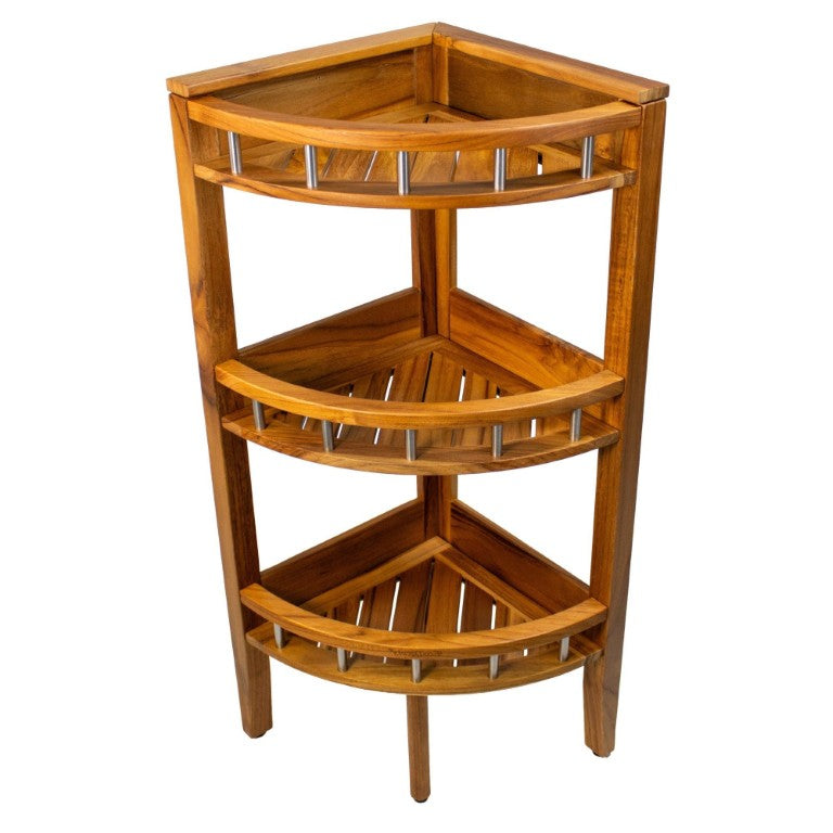 HomeRoots I Need to Create a Common Title for Solid Wood Bathroom Shelves That: 27.5 inches 765092