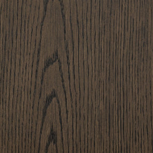 English Elm Victoria Aged Oak Nightstand with Solid Wood Legs, Wire-Brushed Veneer, Drawer & Open Shelf Brown 27.25 L x 22.75 W x 27.25 H B035P341166