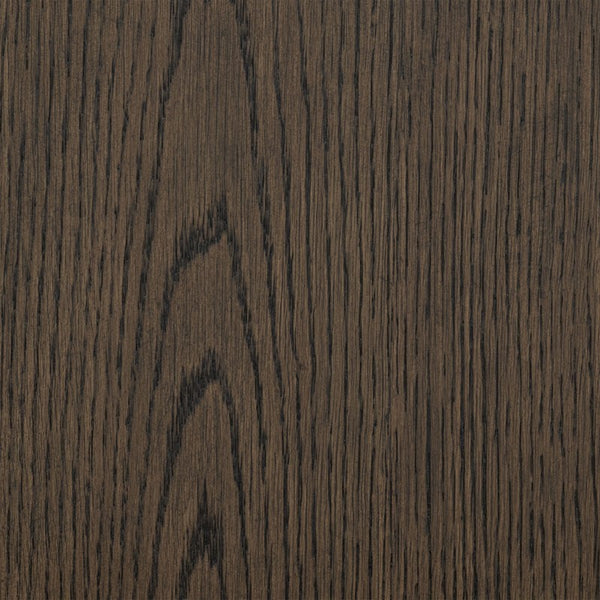 English Elm Victoria Aged Oak Nightstand with Solid Wood Legs, Wire-Brushed Veneer, Drawer & Open Shelf Brown 27.25 L x 22.75 W x 27.25 H B035P341166
