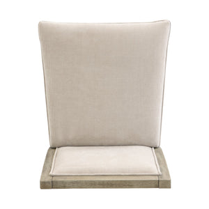 English Elm Christopher Knight Home® - 30.5 Inch Bar Stools Set of 2 with Upholstered Fabric Seats, Rubberwood Frame, 30.5" Height, 300 lb Capacity Beige,Grey N780P192217T