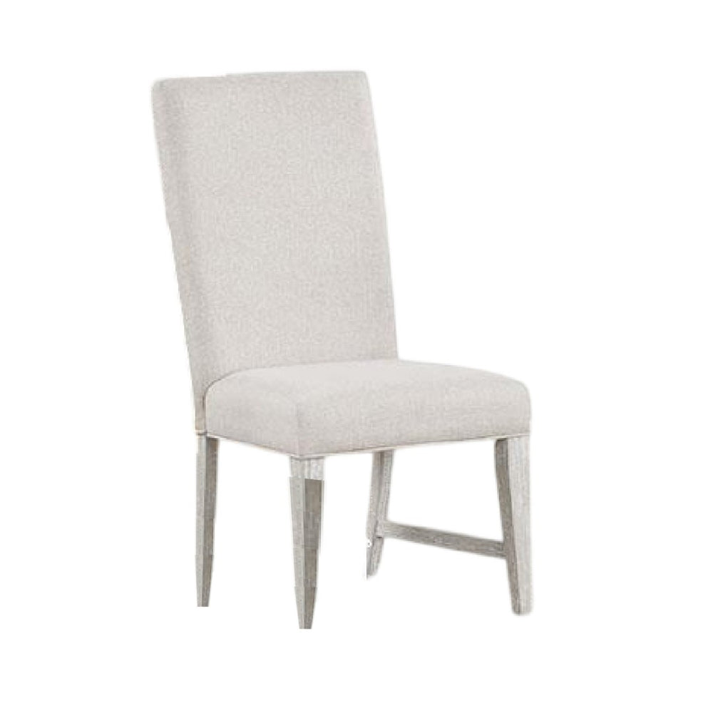 English Elm Diaz Wood Dining Side Chairs Set of 2 Tapered Leg Poplar Frame in Light Gray B056P416966