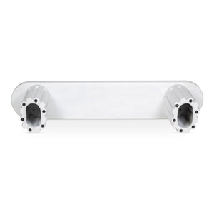 English Elm Eris Outdoor Concrete Dining Bench Fiberglass Reinforced Patio or Industrial B2769S00006