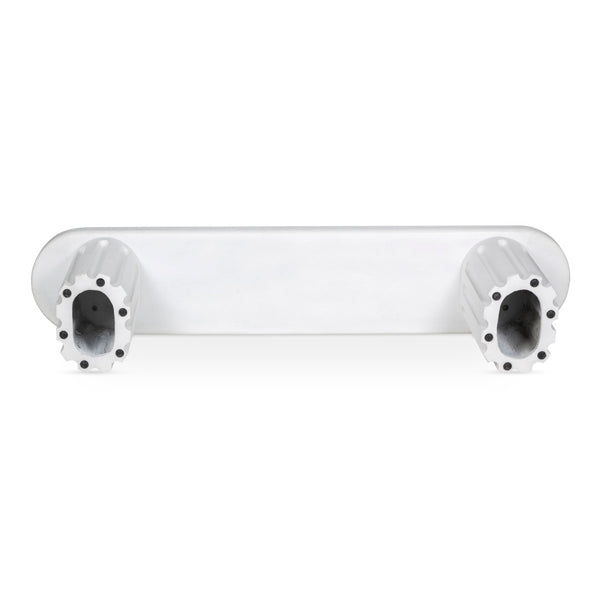 English Elm Eris Outdoor Concrete Dining Bench Fiberglass Reinforced Patio or Industrial B2769S00006