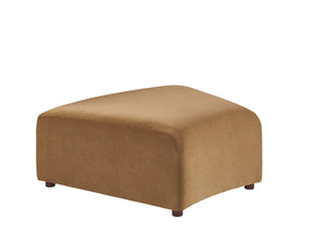 Lexington Alston Upholstered Bumper Ottoman with Fluted Detail for Modern Living Spaces 7662-54-60