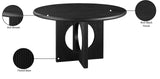 Rivas Black Dining Table 766Black-T Meridian Furniture