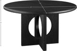Rivas Black Dining Table 766Black-T Meridian Furniture