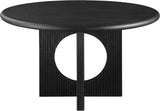 Rivas Black Dining Table 766Black-T Meridian Furniture