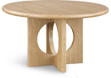 Rivas Natural Oak Dining Table 766Oak-T Meridian Furniture