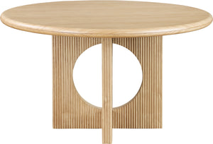 Rivas Natural Oak Dining Table 766Oak-T Meridian Furniture