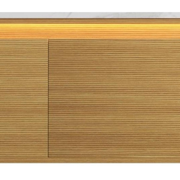 48 Inch Floating Bathroom Vanity with Two Drawers Solid Wood Modern Storage Cabinet