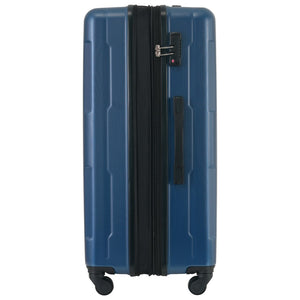 English Elm 2 Piece Abs Hard Shell Spinner Luggage Set with Tsa Lock Expandable Travel Suitcases Blue N732P198744C