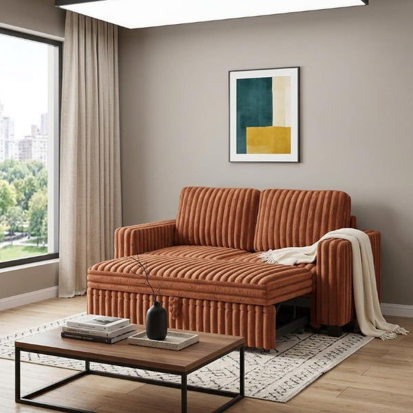 58 Inch Faux Leather Loveseat Compact Two Seat Sofa for Modern Living Spaces