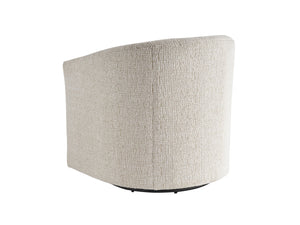 Lexington Tommy Bahama Home Candice Swivel Chair - Contemporary Design With Ultra Down Cushion And Elegant White Oak Finish   7672-11sw-40