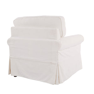 OSP Home Furnishings Ashton Chair Off White