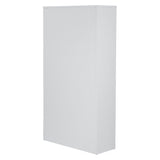 OSP Home Furnishings Prado 60" 4-Shelf Bookcase White