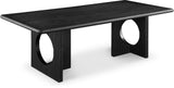 Rivas Black Dining Table 767Black-T Meridian Furniture