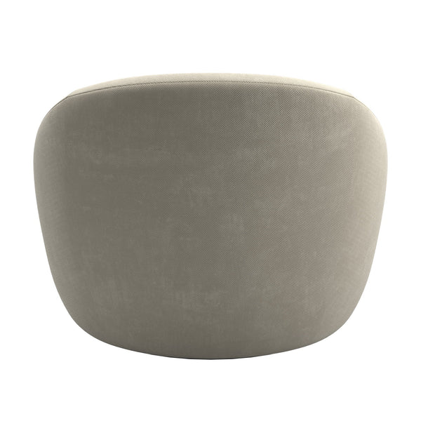 Norell Chenille Swivel Accent Chair with 360 Degree Base for Living Rooms