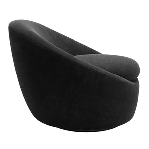 Norell Chenille Swivel Accent Chair with 360 Degree Base for Living Rooms