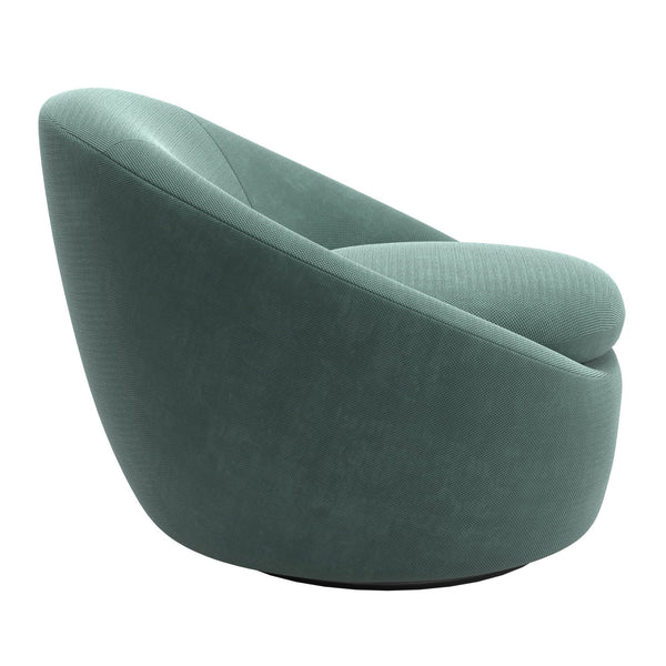 Norell Chenille Swivel Accent Chair with 360 Degree Base for Living Rooms