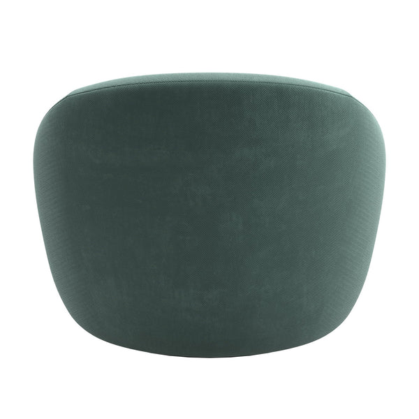 Norell Chenille Swivel Accent Chair with 360 Degree Base for Living Rooms