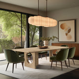 Rivas Natural Oak Dining Table 767Oak-T Meridian Furniture