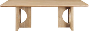 Rivas Natural Oak Dining Table 767Oak-T Meridian Furniture