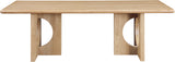 Rivas Natural Oak Dining Table 767Oak-T Meridian Furniture