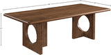 Rivas Walnut Dining Table 767Walnut-T Meridian Furniture