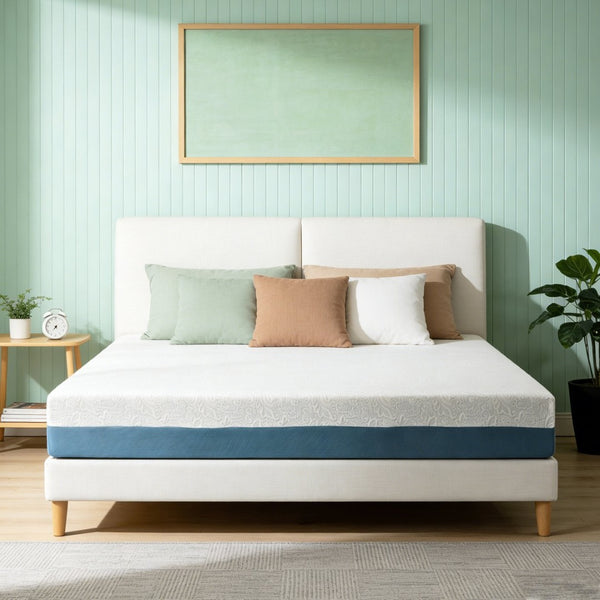English Elm 10-inch King Mattress Japan Crafted Copper Foam 7-zone Ergonomic Adjustable Base Ready W5081P394344