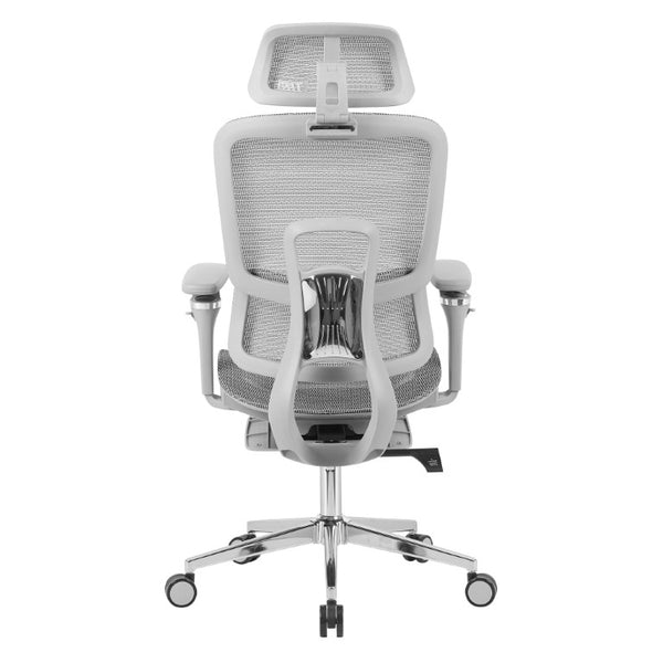 Ergonomic Swivel Gaming Chair with Adjustable Height Rolling Base and Built-in Footrest Support