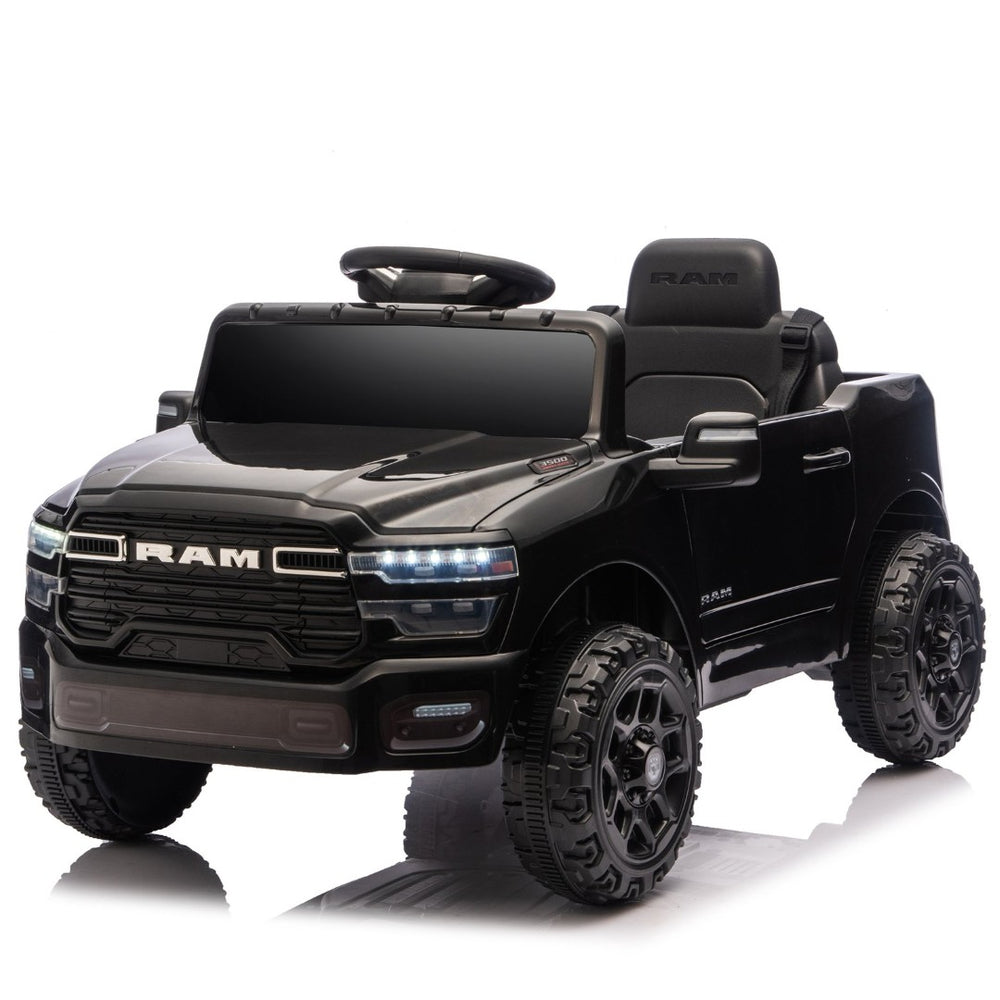 English Elm Licensed Dodge Ram 3500 12v Kids Ride on Truck with Parental Remote and Rear Suspension W1578P346247