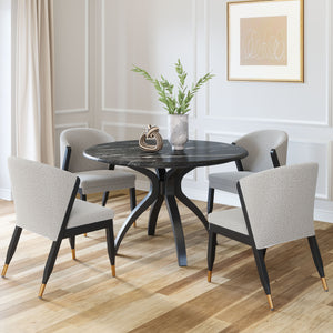 Sumay Dining Table Black 110086 Zuo Modern