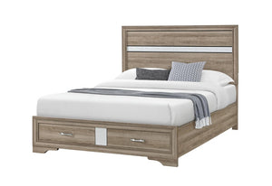 Solid Wood Full Platform Bed Frame for Timeless Modern Bedroom Style and Sturdy Foundation