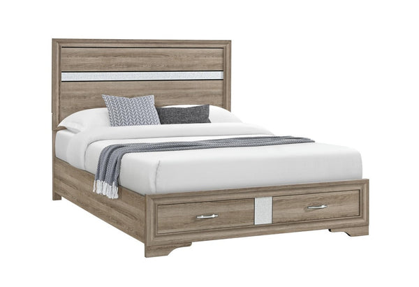 Solid Wood Full Platform Bed Frame for Timeless Modern Bedroom Style and Sturdy Foundation