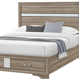 Solid Wood Full Platform Bed Frame for Timeless Modern Bedroom Style and Sturdy Foundation