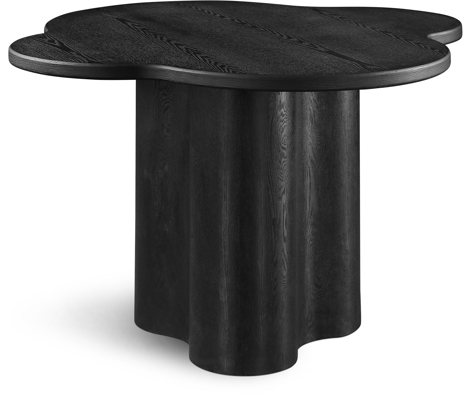Mesa Dining Table - Elegant Clover-Shaped Design with Ash Veneer for M