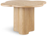 Mesa Natural Oak Dining Table 768Oak-T Meridian Furniture