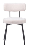 Blanca Dining Chair - Set of 2 Ivory 109738 Zuo Modern