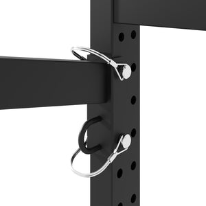 English Elm 80''h Freestanding Steel Kayak Storage Rack Holds 4 Vessels with Locking Caster Wheels T2398P305831