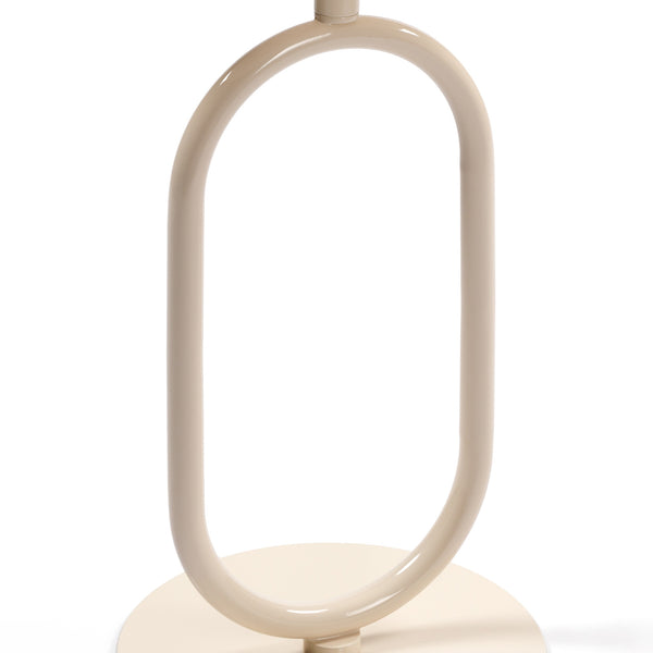 English Elm Lantern-Shaped Metal End Table - Chic Small Round Accent Table For Living Room & Bedroom Spaces W2664P232828