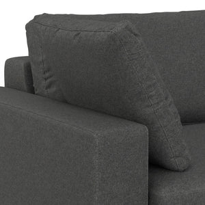 English Elm Charlie Oversized Deep Seater Loveseat - Eco-Friendly Comfort With Plush Cushions & Stylish Design B136P199252