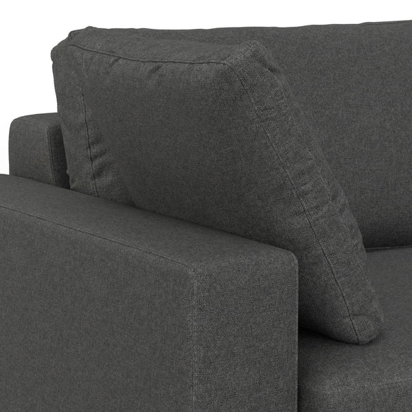 English Elm Charlie Oversized Deep Seater Loveseat - Eco-Friendly Comfort With Plush Cushions & Stylish Design B136P199252