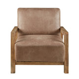 INK+IVY Easton Casual Low Profile Accent Chair II100-0048 Taupe/Natural