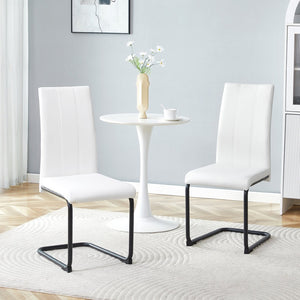 English Elm A Set of 2 Crocodile Embossed Pvc Barstools with Crystal Clasp Detail for Home Bars Black,White W3875P381629