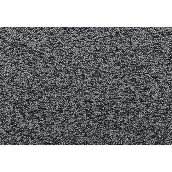 English Elm Grey Modern 5PC Dining Set with High-Gloss Table and 4 Fabric Chairs, Solid Wood+MDF, Sturdy Design B201P390561