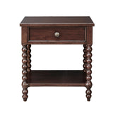 Madison Park Signature Beckett Traditional Nightstand MPS136-0060 Morocco Brown