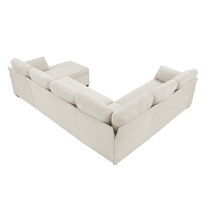 English Elm Swivel Barrel Accent Chair Chenille Tufted Round Club Seat for Living Room Lounge N719S002380E
