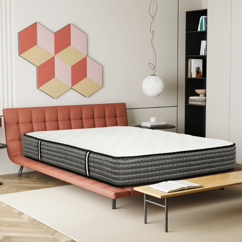 English Elm Premium Cal King Gel Memory Foam Pocket Coil Hybrid Mattress for Cool Restful Sleep B011P216701